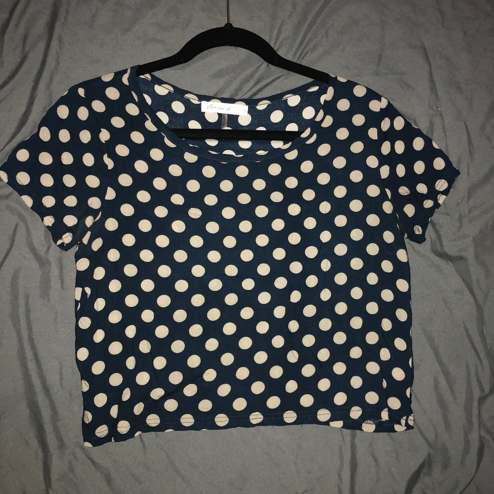 POLKA DOT BLOUSE